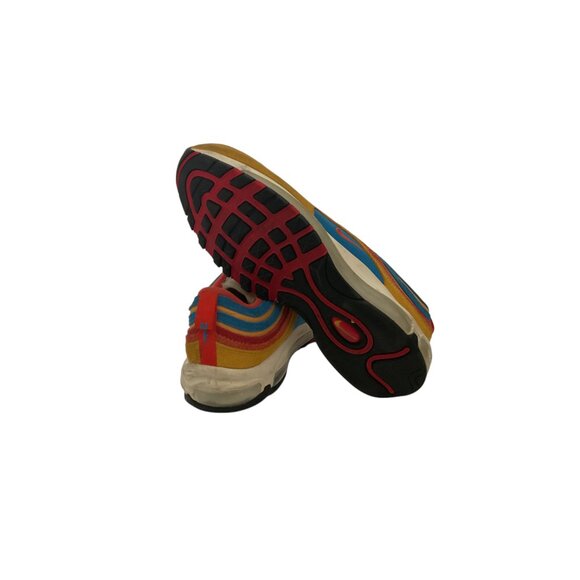 Men's Nike Air Max 97 SE "AMRC" Pollen/Orange-Lt Photo Blue - Picture 5 of 5